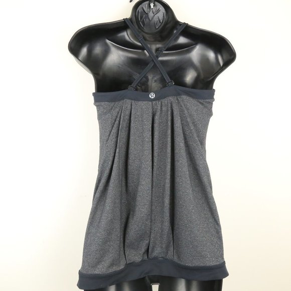 Lululemon Pure Focus Tank Top Contrast Grey - Picture 3 of 6